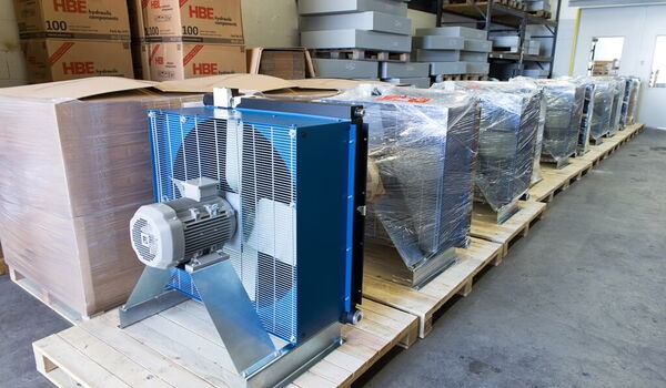 Large delivery of our LKI oil/air coolers